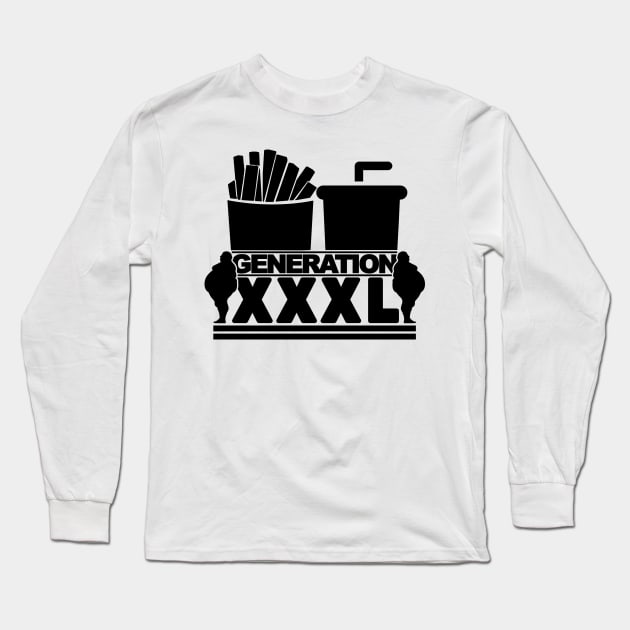 Generation XXL Long Sleeve T-Shirt by AsKartongs